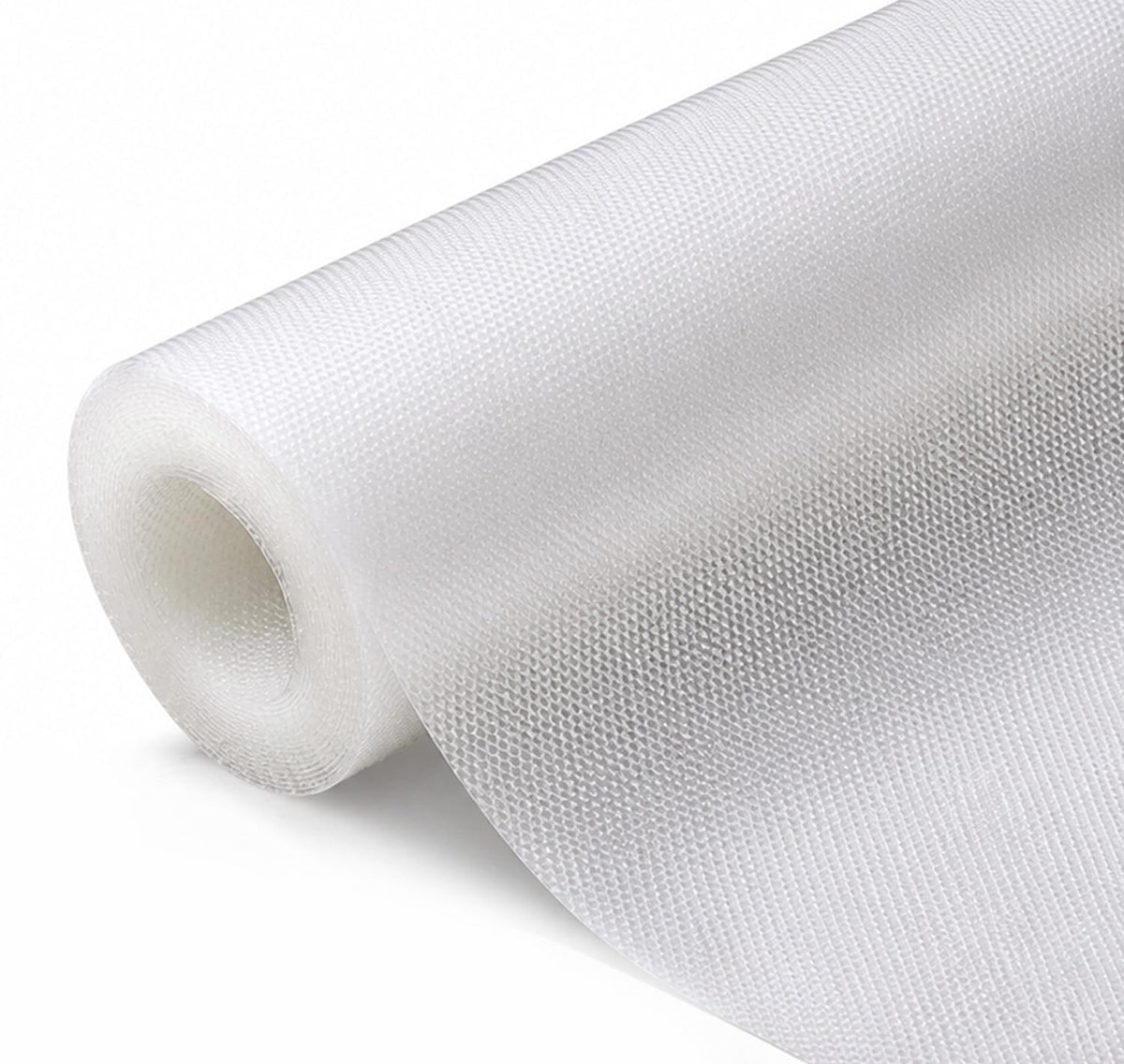 PANCA EVA Anti Slip Mat Roll 5 Meter | Food Grade Waterproof Shelf Liner for Home | Washable Drawer, Cabinet, Cupboard, Wardrobe, Refrigerator & Rack Mat | Cuttable Storage Organizer (White)