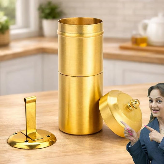 PANCA South Indian Filter Coffee Maker | Traditional Drip Coffee Decoction Maker for Hot &amp; Cold Coffee