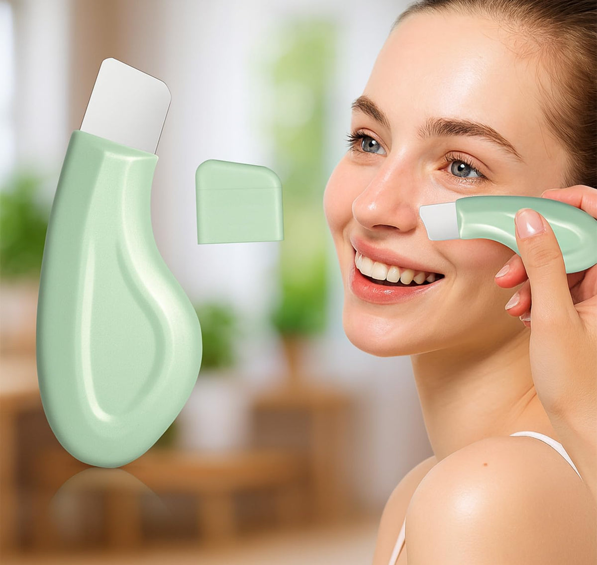 PANCA Blackhead Removal Tool | Face Scrubber &amp; Deep Cleansing Face Scraper | Nose Blackhead &amp; Whitehead Remover for Men &amp; Women | Pore Cleaning Skin Care Tool for Acne