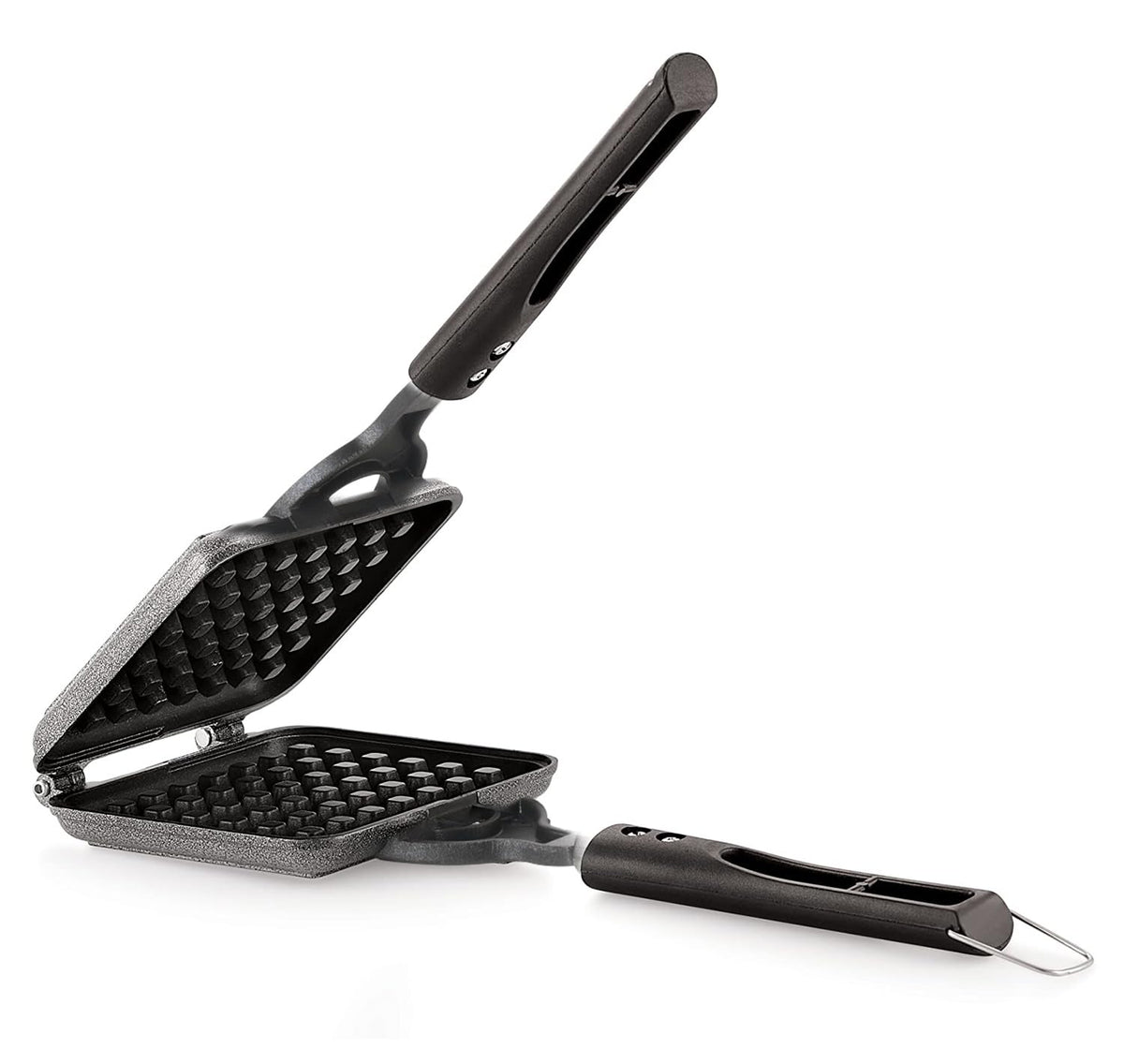 PANCA Non-Stick Gat toster Maker | Waffles at Home | Gas Compatible Super Heavy Thickness (Waffle Maker)