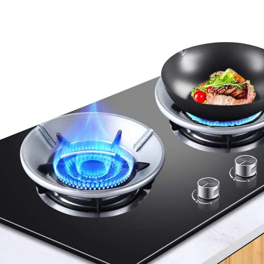 PANCA Gas Saver Stand Jali Ring for Home Gas Stove | Stainless Steel Windproof Pan Support for 2/3/4 Burner Stove | Multipurpose Stand for Roti, Papad, Tandoor &amp; Barbeque | Home Essentials