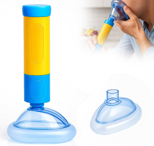 PANCA Anti-Choking Device for Kids &amp; Adults | Portable Choking Rescue Suction Tool with 2 Masks | Easy One-Press Airway Clearance First Aid Device for Home &amp; Travel