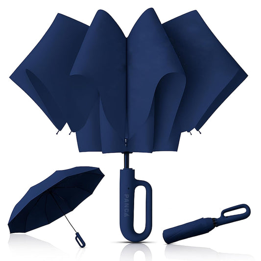 PANCA Umbrella for Rain Big Size - Windproof UV Protection Compact Folding Umbrella for Men, Women, Girls &amp; Kids | Automatic Open &amp; Close, 8 Ribs Strong Stylish Chatri for Daily Monsoon Travel