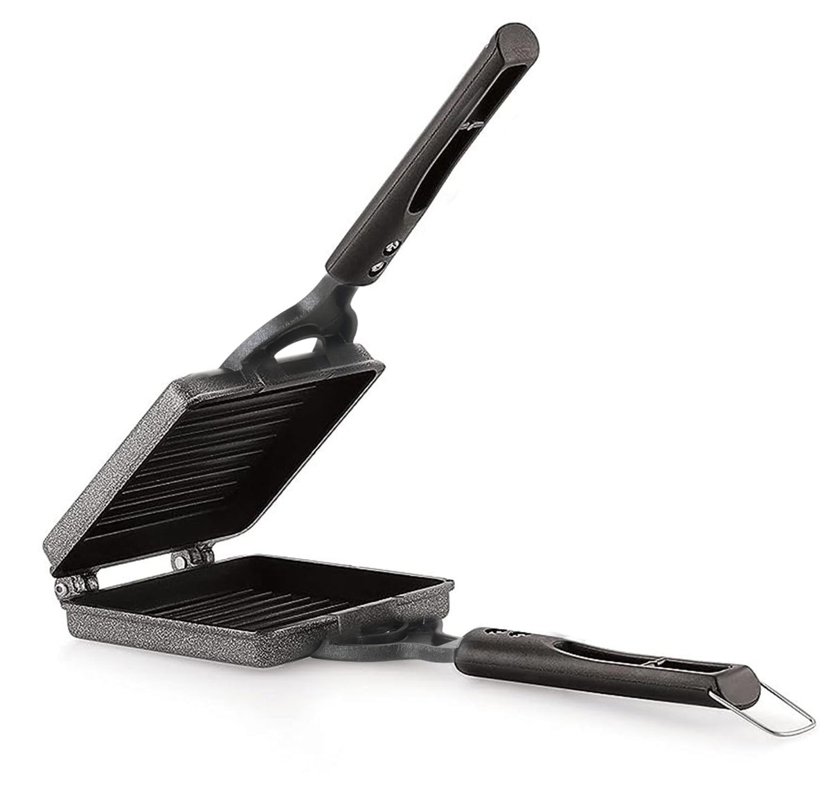 PANCA Non-Stick Jumbo Grill Gas Toaster Premium Big Bread Sandwich Maker Griller with Bakelite Handles (Magnum Toaster)